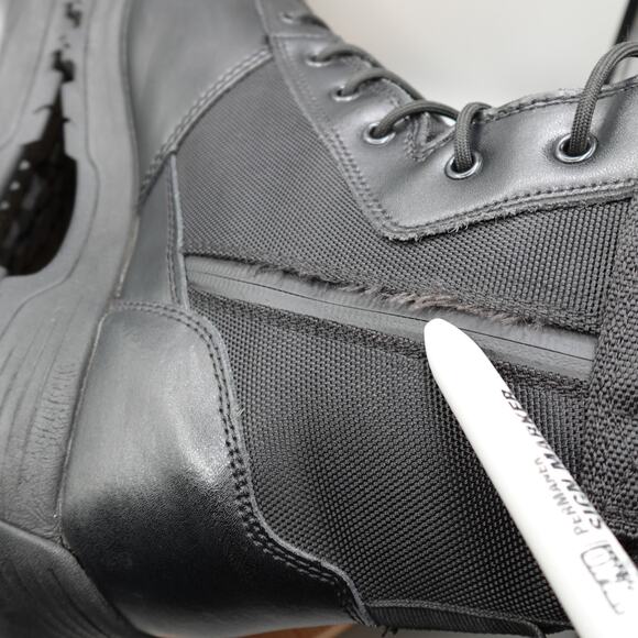 Interceptor Jarret 8" Men Size 13 Tactical Boots Black Soft Toe MNIN43AG001 Flaw - Picture 7 of 13